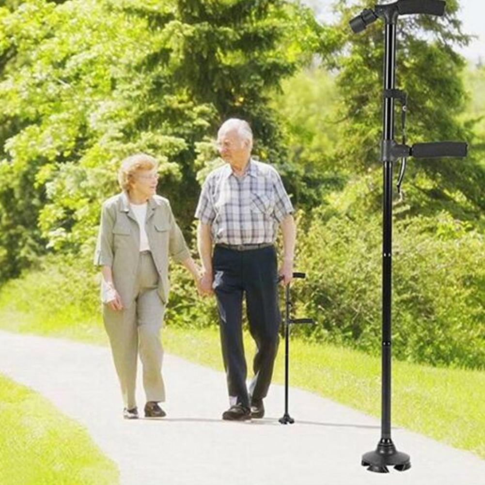 Alloy Crutch for elderly Collapsible